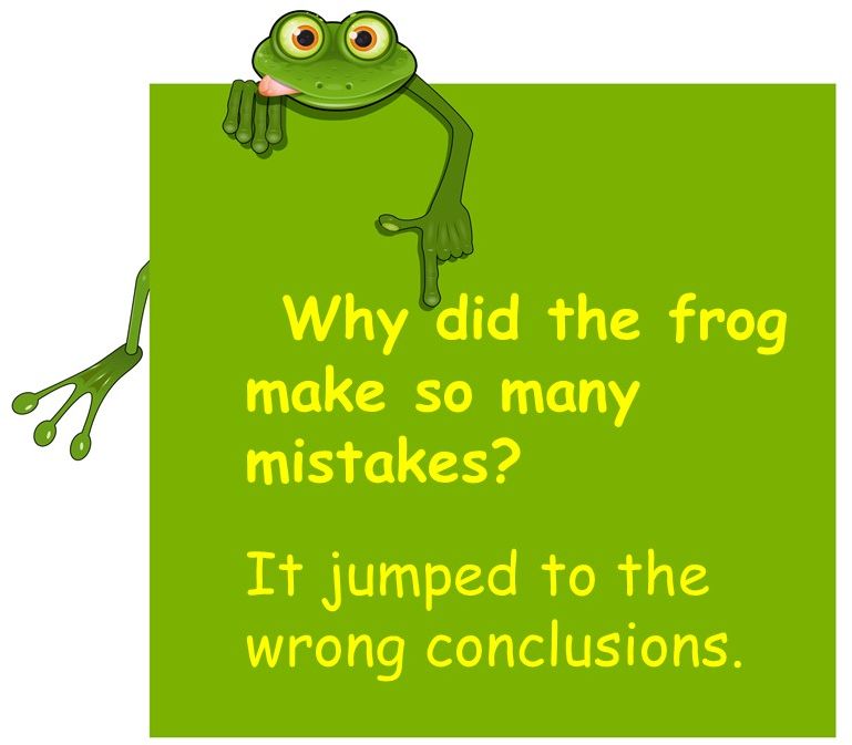 Frog joke of the day
